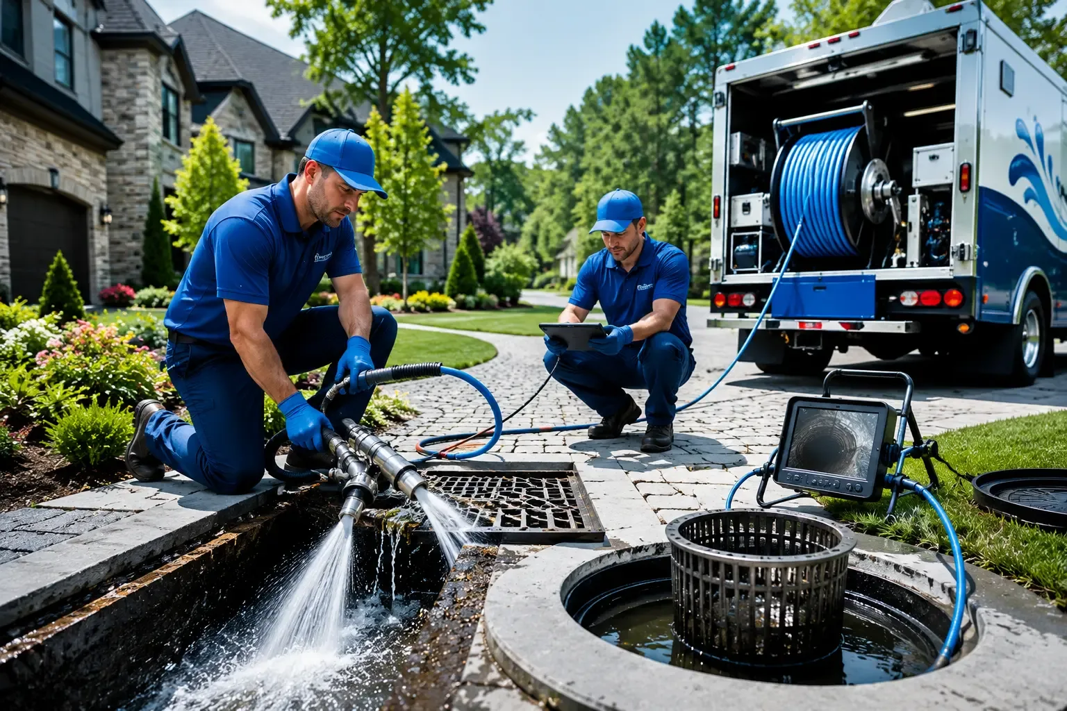 Local outdoor drain cleaning professionals in Lyons, KS